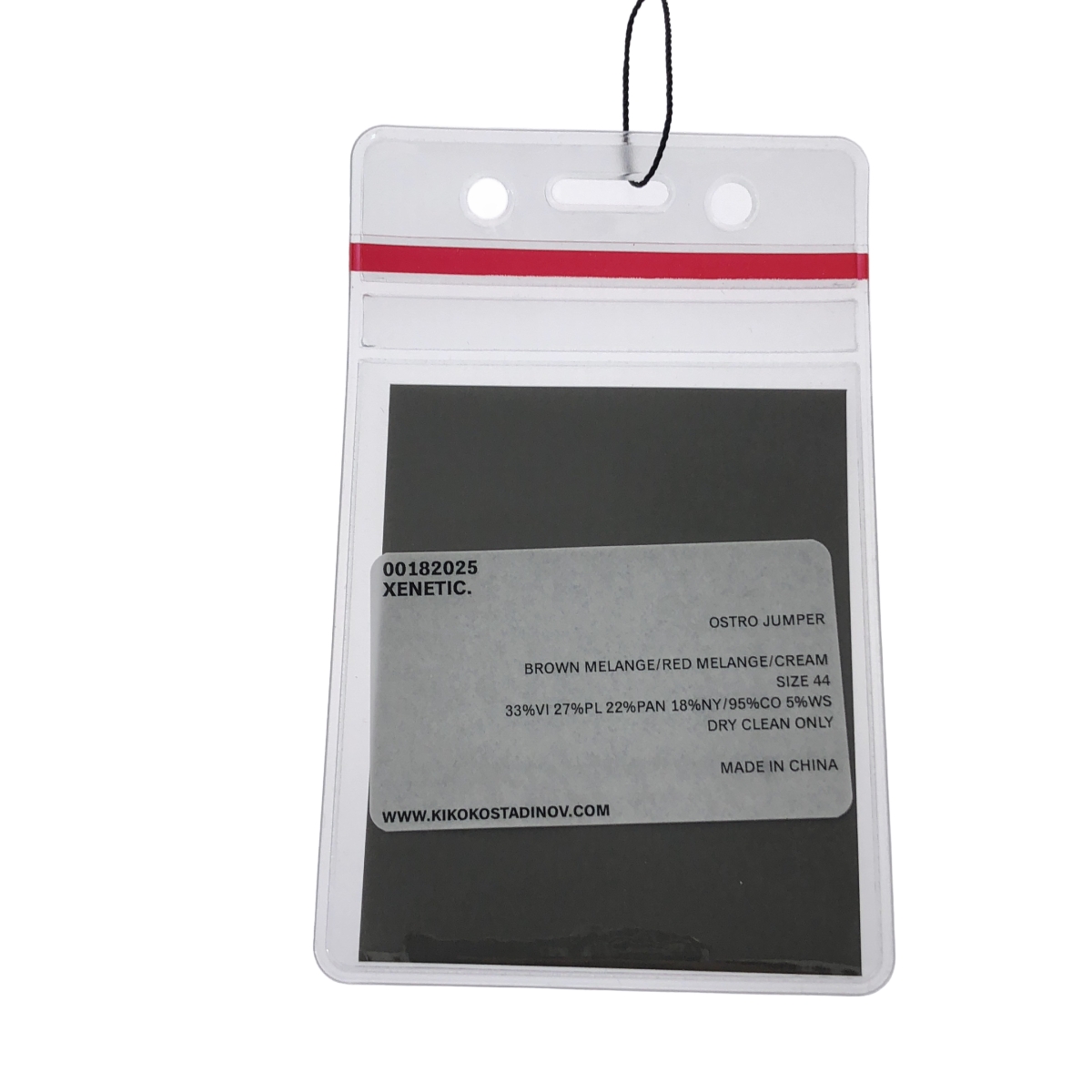 Kiko Kostadinov / キココスタディノフ OSTRO JUMPER カシミヤ混 ライン クルーネックニット