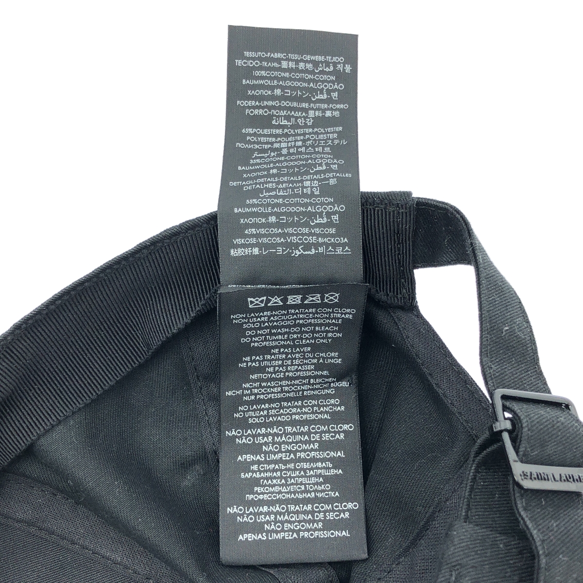 SAINT LAURENT / サンローラン SLロゴ ベースボールキャップ