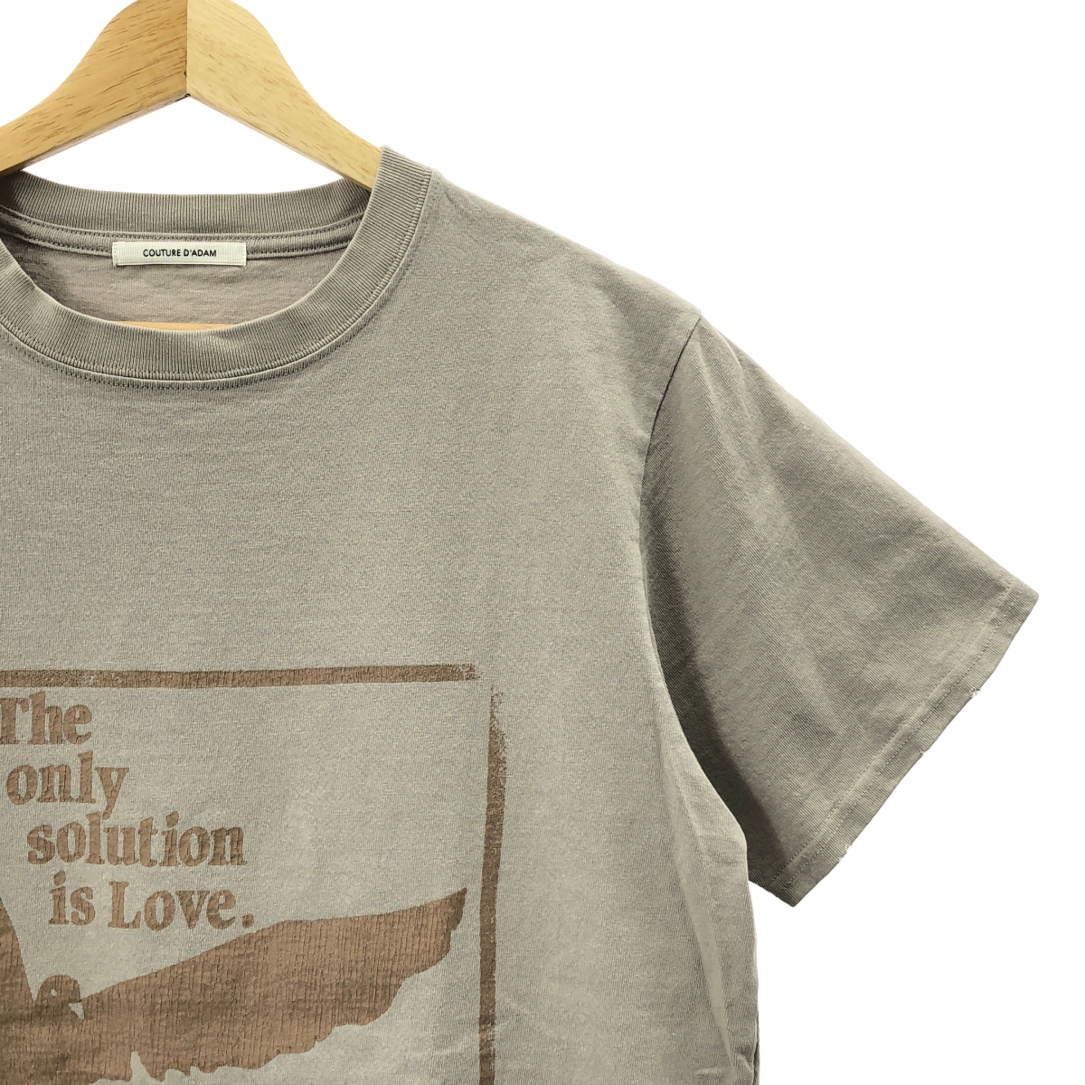 L'Appartement / アパルトモン 【 COUTURE D’ADAM / クチュールドアダム 】 VINTAGE REMAKE T-SHIRT / ヴィンテージ加工 プリント Tシャツ カットソー