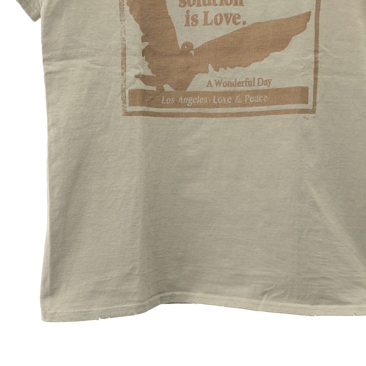 L'Appartement / アパルトモン 【 COUTURE D’ADAM / クチュールドアダム 】 VINTAGE REMAKE T-SHIRT / ヴィンテージ加工 プリント Tシャツ カットソー