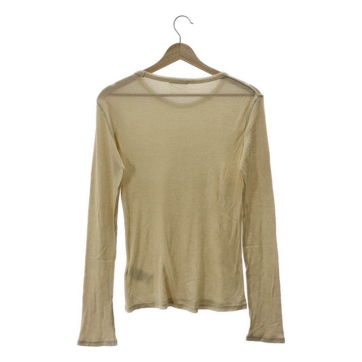 Deuxieme Classe / ドゥーズィエムクラス テレコ ロングスリーブ プルオーバー トップス