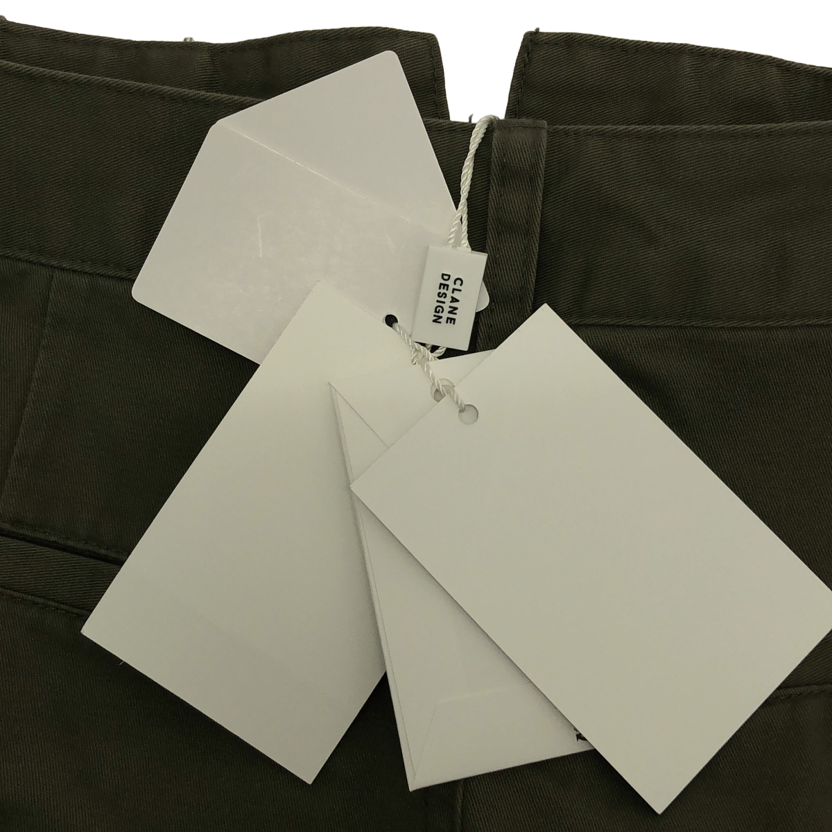 CLANE / クラネ WIDE TUCK WORK PANTS タック パンツ