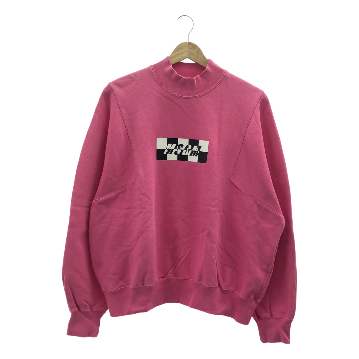 チェッカーロゴプリント モックネック スウェット | ブランド