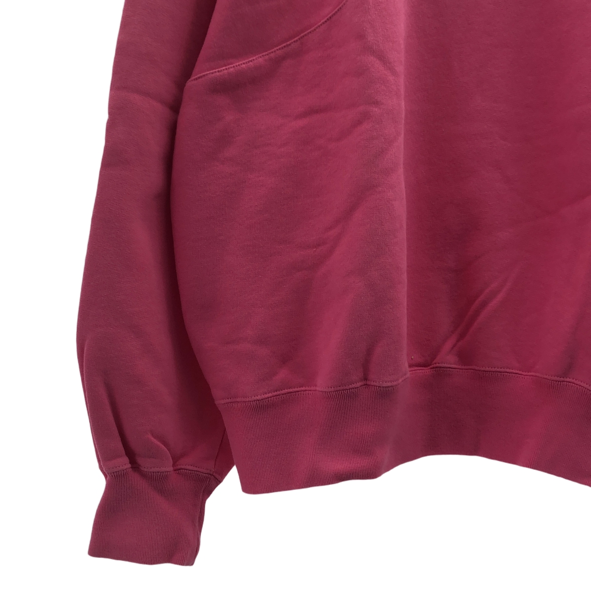 MSGM / エムエスジーエム チェッカーロゴプリント モックネック スウェット