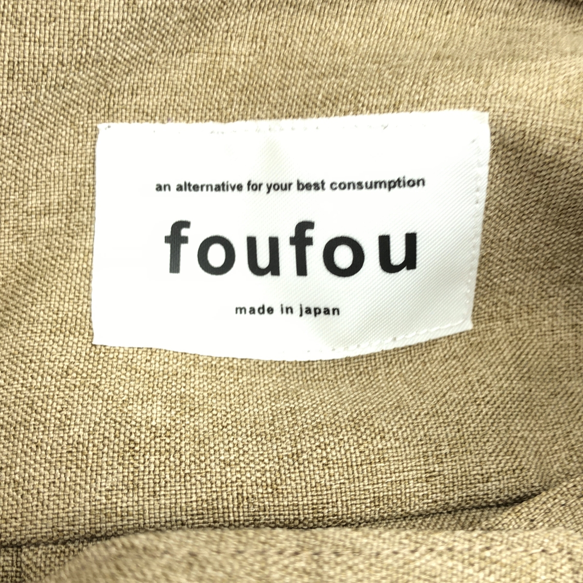 foufou / フーフー high neck blouse ハイネック ブラウス
