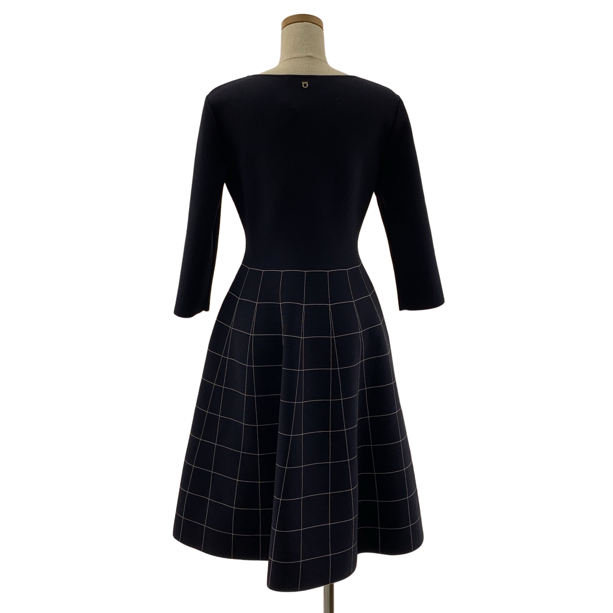 Salvatore Ferragamo / サルヴァトーレフェラガモ ストレッチ フレアワンピース