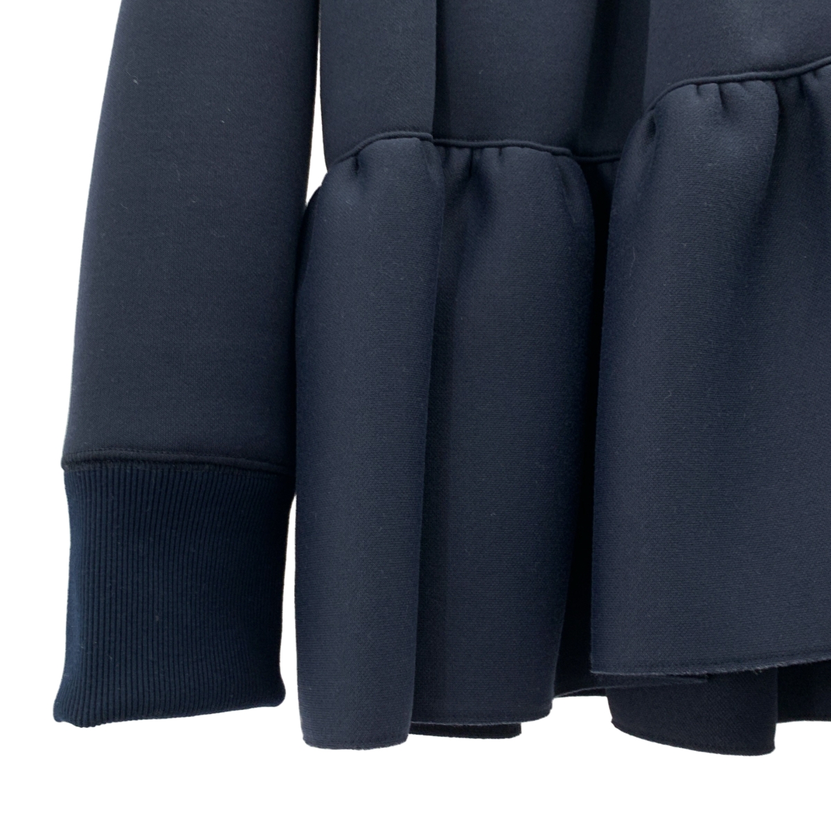 yori / ヨリ ダンボール ティアード パーカー