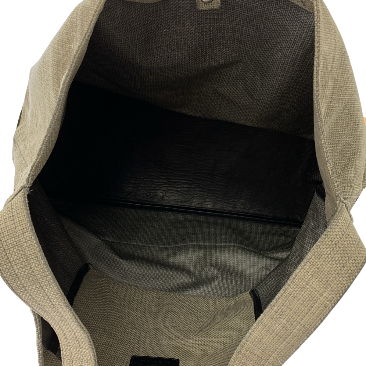 ARTS&SCIENCE / アーツアンドサイエンス 2way ショルダー付き レザー 切替 キャンバス ハンド トートバッグ / ユニセックス