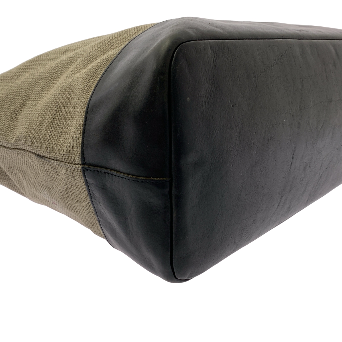 ARTS&SCIENCE / アーツアンドサイエンス 2way ショルダー付き レザー 切替 キャンバス ハンド トートバッグ / ユニセックス