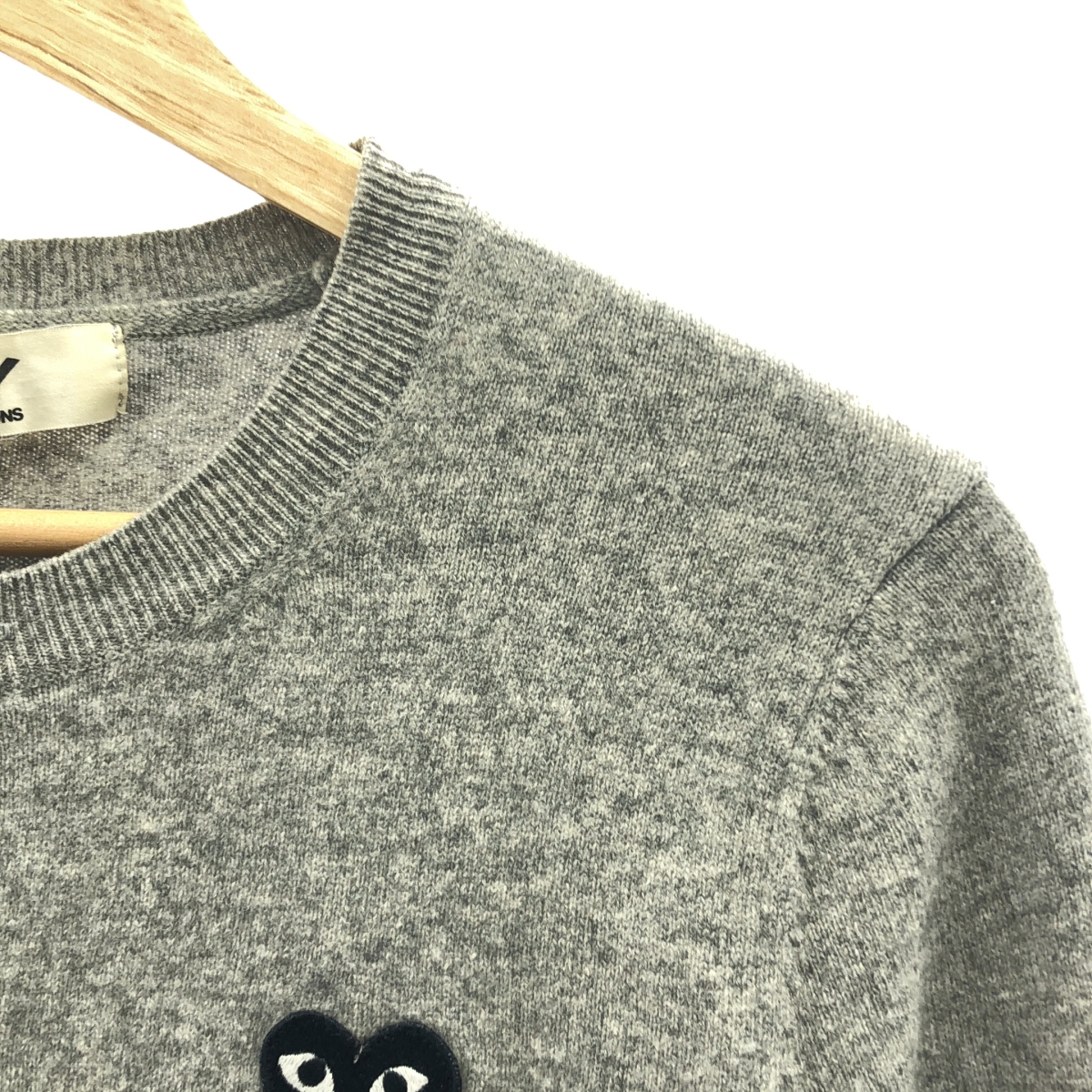 PLAY COMME des GARCONS / プレイコムデギャルソン ブラックハート クルーネックカーディガン