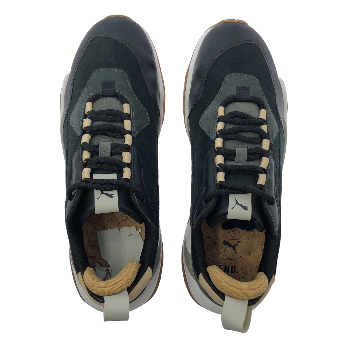 PUMA / プーマ Thunder End Shadow Rise  / 368511 シャドウ ライズ レザー スニーカー