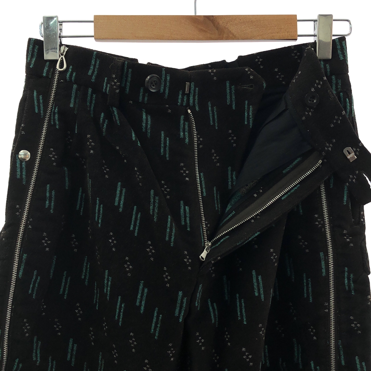 Kiko Kostadinov / キココスタディノフ KNOX TROUSER W ZIP 総柄 ダブルジップ トラウザー パンツ