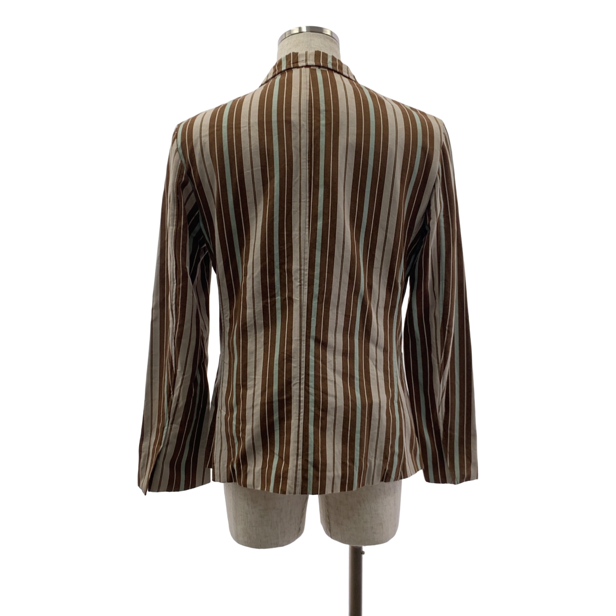 MARNI / マルニ コットン ストライプ テーラード ジャケット