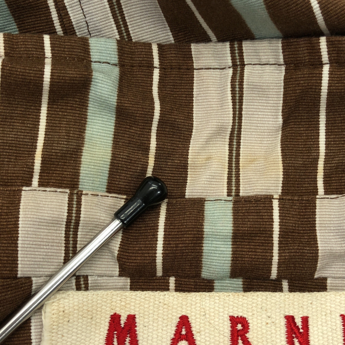 MARNI / マルニ コットン ストライプ テーラード ジャケット