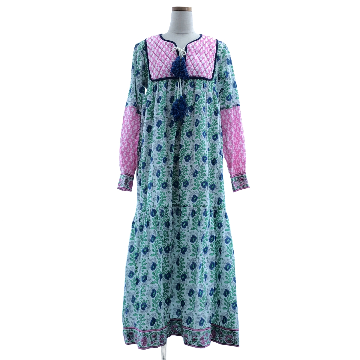 Long Guru Thick Stripe Shirt ストライプ ロングシャツ