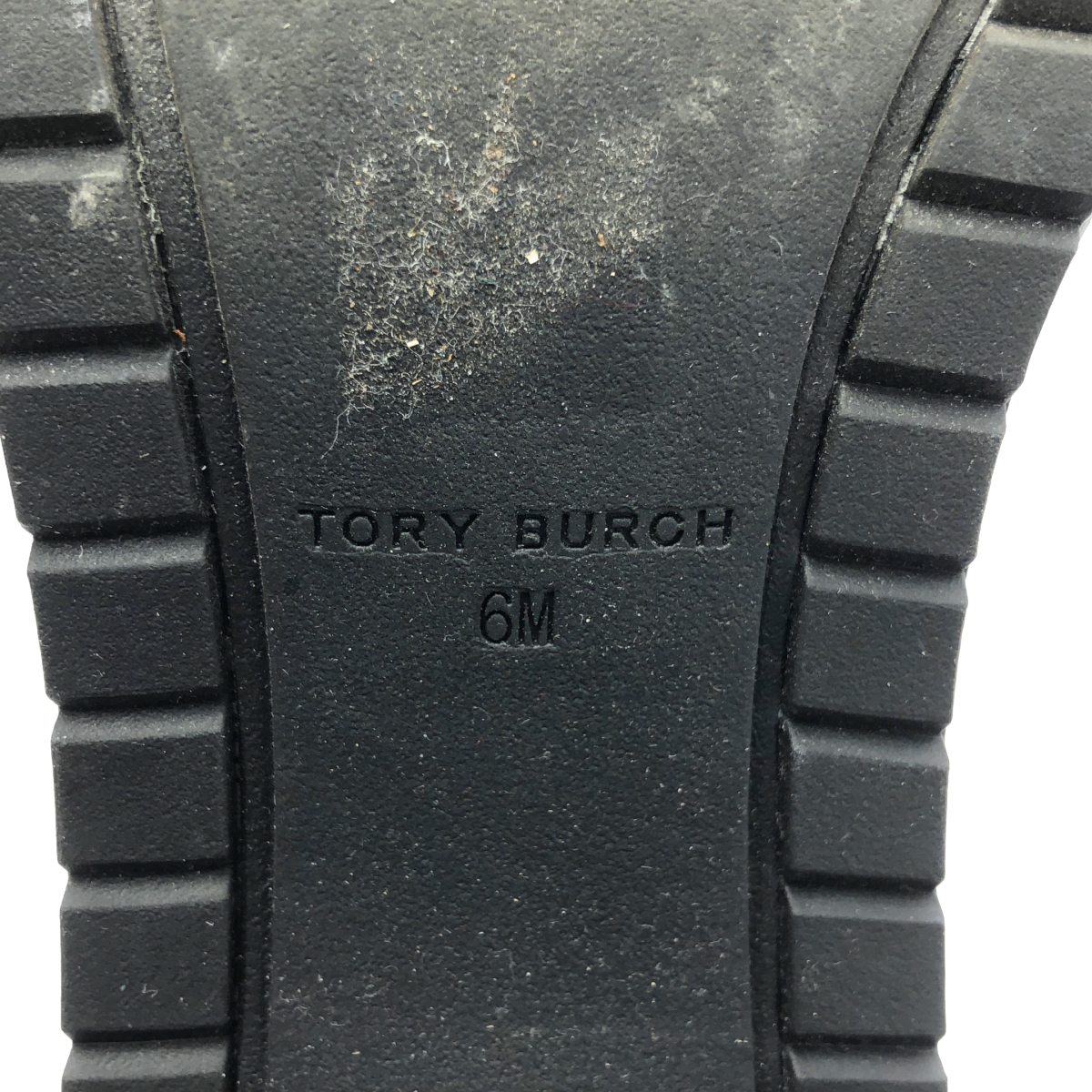 TORY BURCH / トリーバーチ レザー スクエアトゥ ヒールブーツ