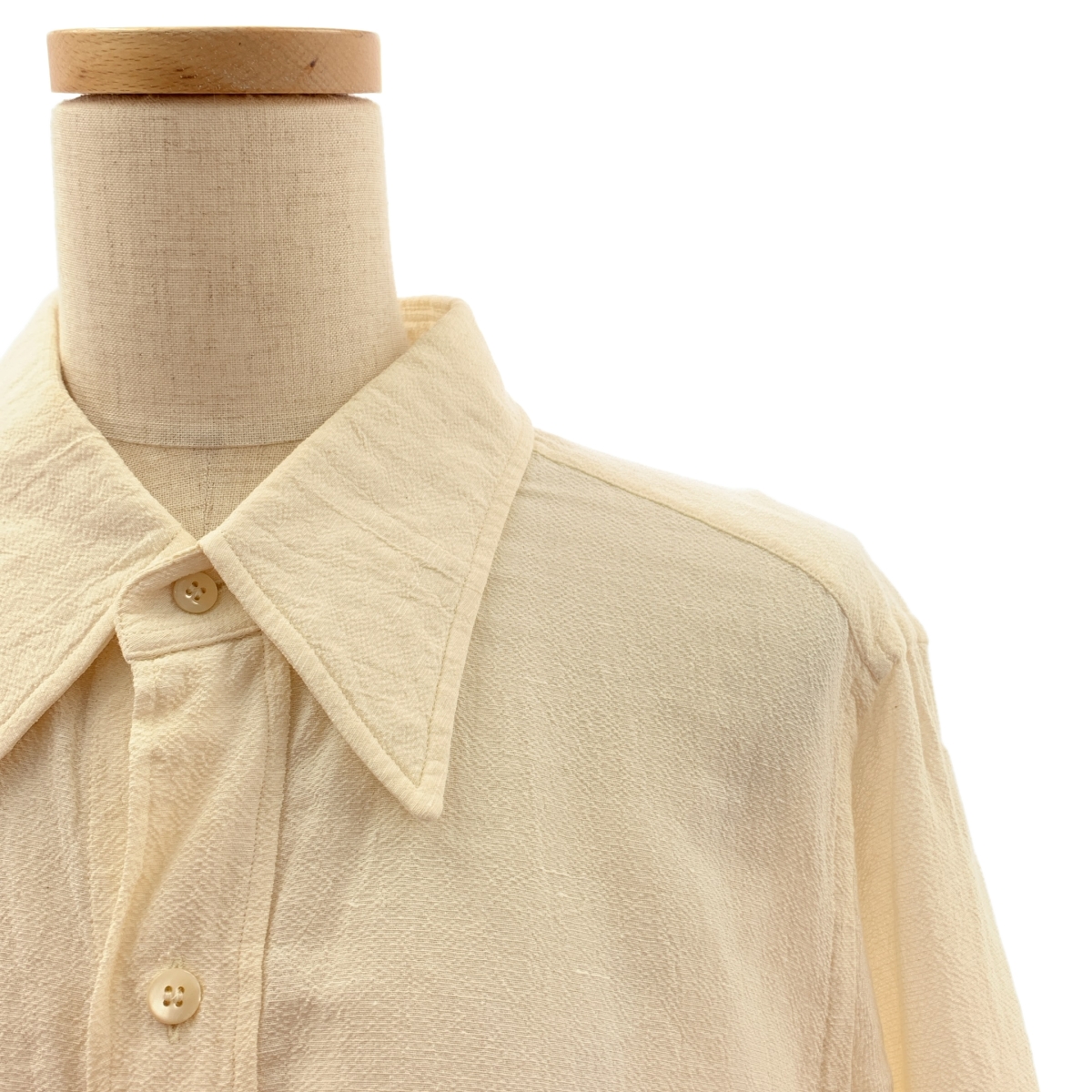 Maison Margiela / メゾンマルジェラ コットン サイド スリット シャツ ワンピース