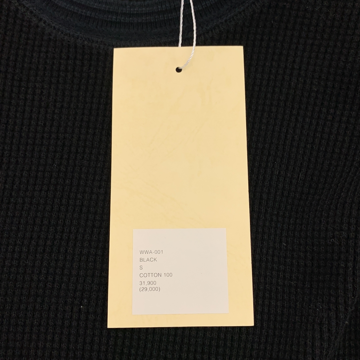 その他 WAFFLE l/s waffle thermal tee ロングスリーブ ワッフル サーマルTシャツ