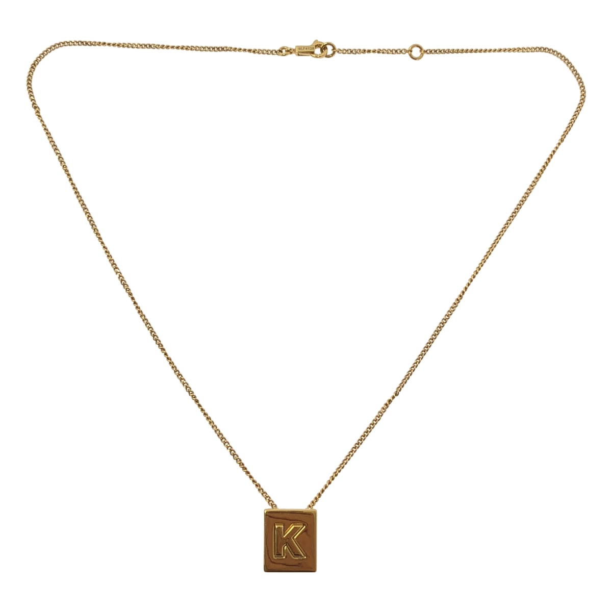 CELINE / セリーヌ Phoebe Philo フィービー / K イニシャル ペンダント ネックレス