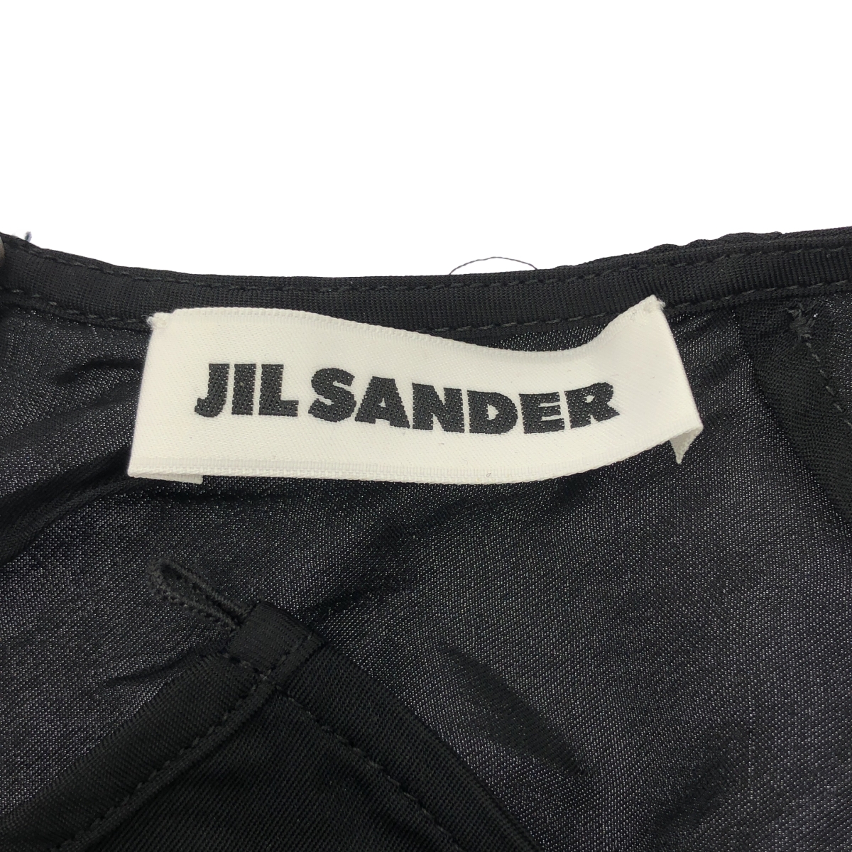 JIL SANDER / ジルサンダー Shirt Clip Details クリップ デティール コットン ノースリーブシャツ