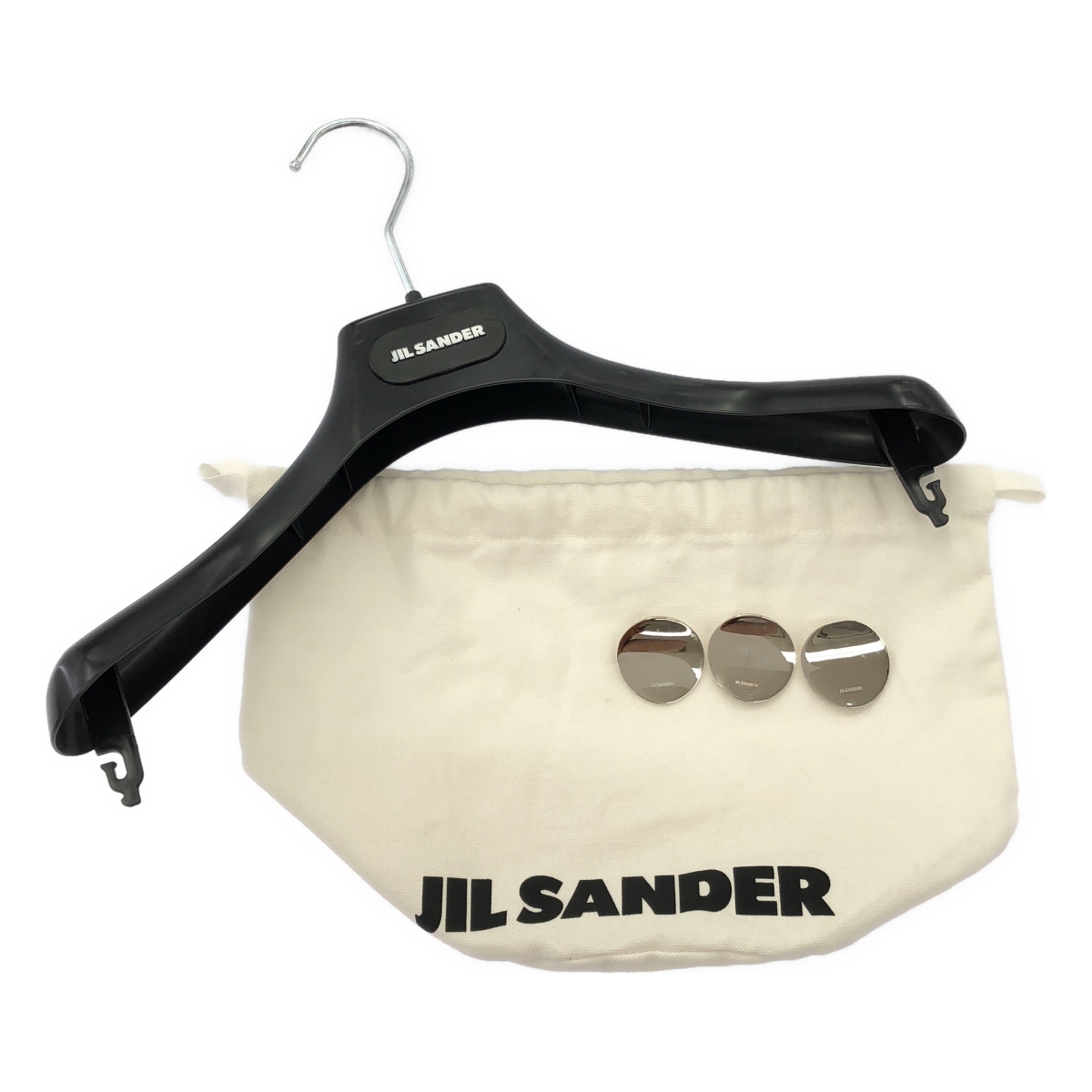 JIL SANDER / ジルサンダー Shirt Clip Details クリップ デティール コットン ノースリーブシャツ