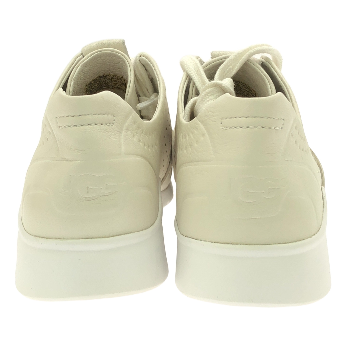 UGG / アグ tye タイ レザーパンチングレザー ローカットスニーカー