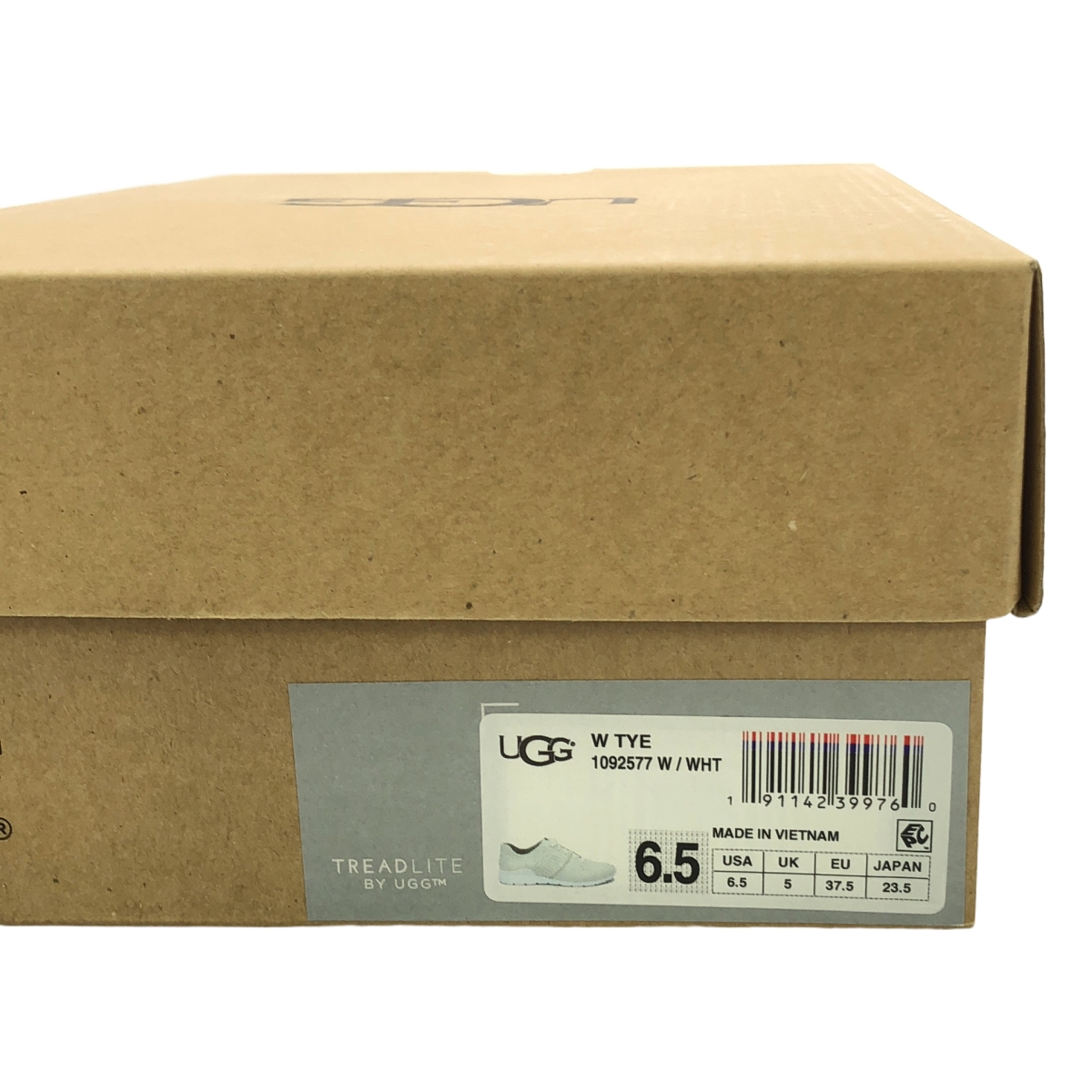 UGG / アグ tye タイ レザーパンチングレザー ローカットスニーカー