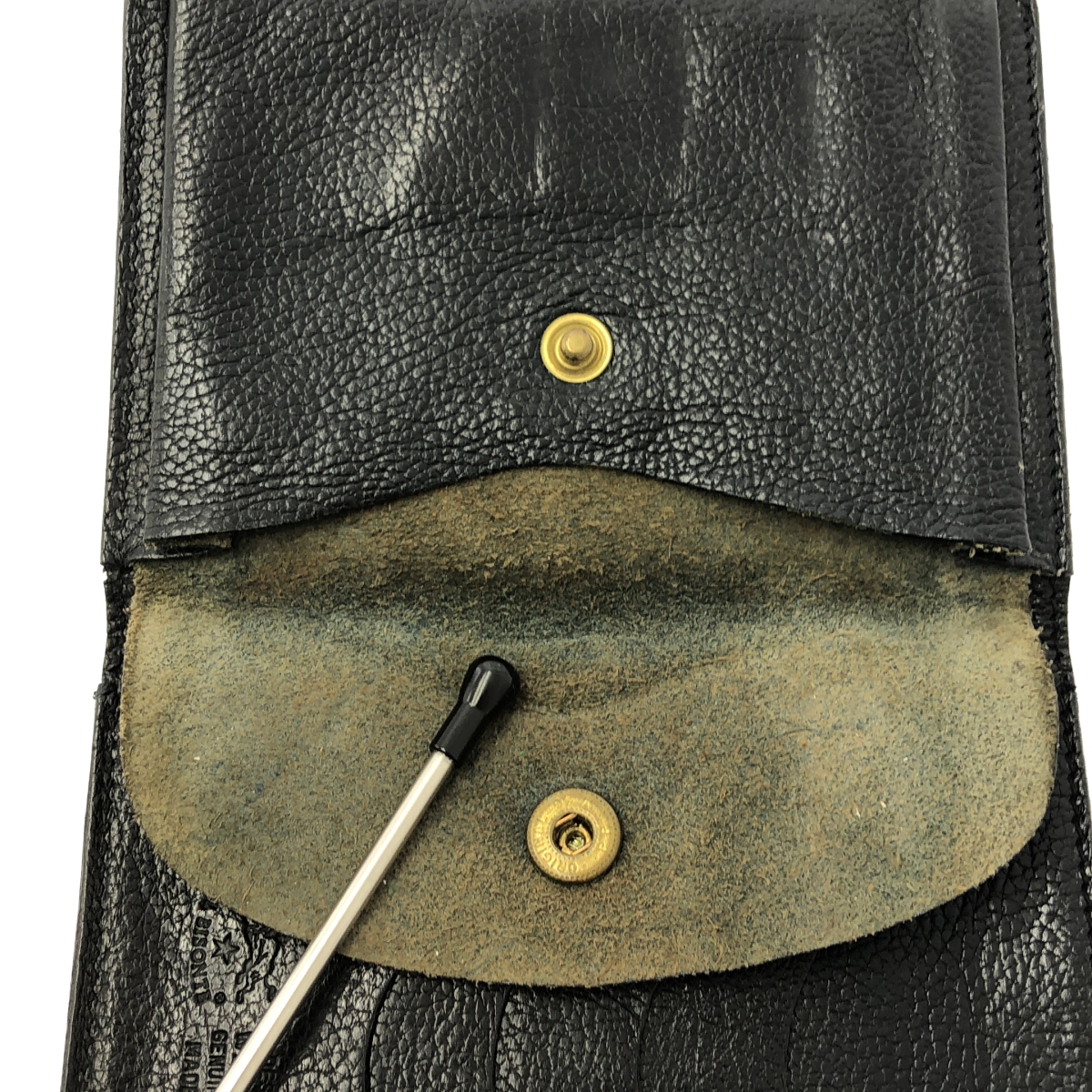 IL BISONTE / イルビゾンテ レザー ロゴ カードケース コンパクトウォレット 財布 / ユニセックス