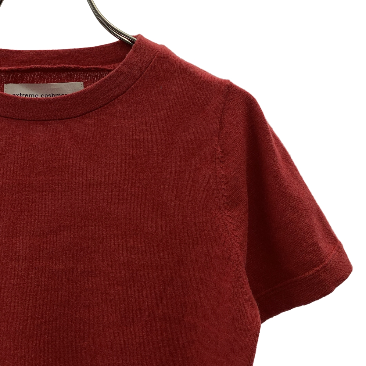 extreme cashmere / エクストリームカシミヤ コットン カシミヤ クルーネック ニット カットソー