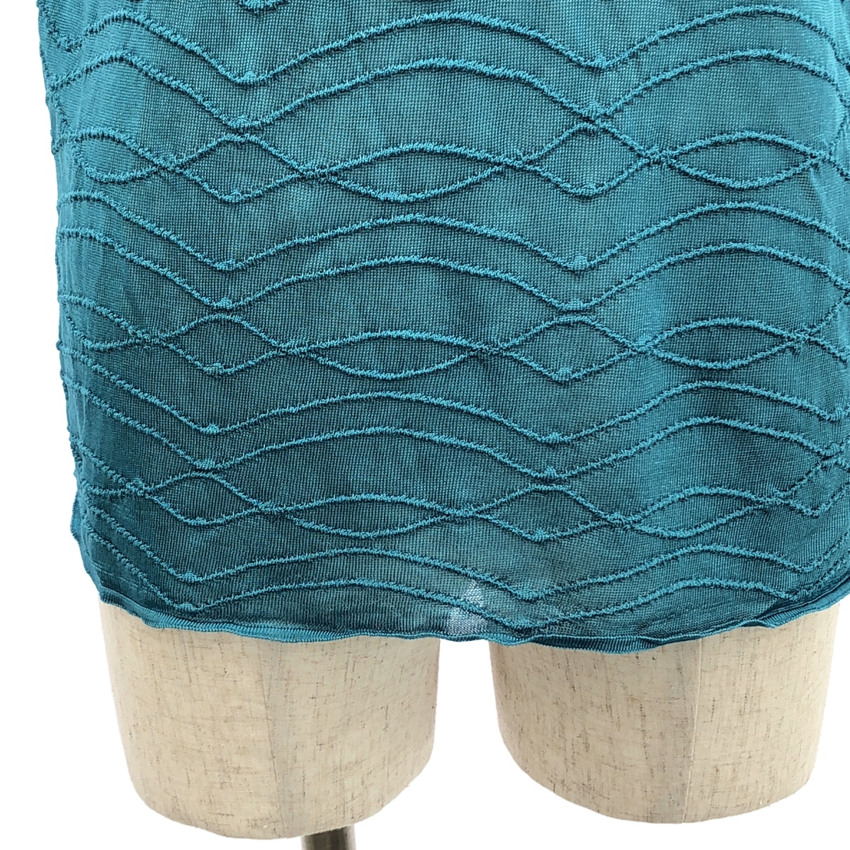 EMPORIO ARMANI / エンポリオアルマーニ ビスコース サマーニット オーバー Tシャツ カットソー