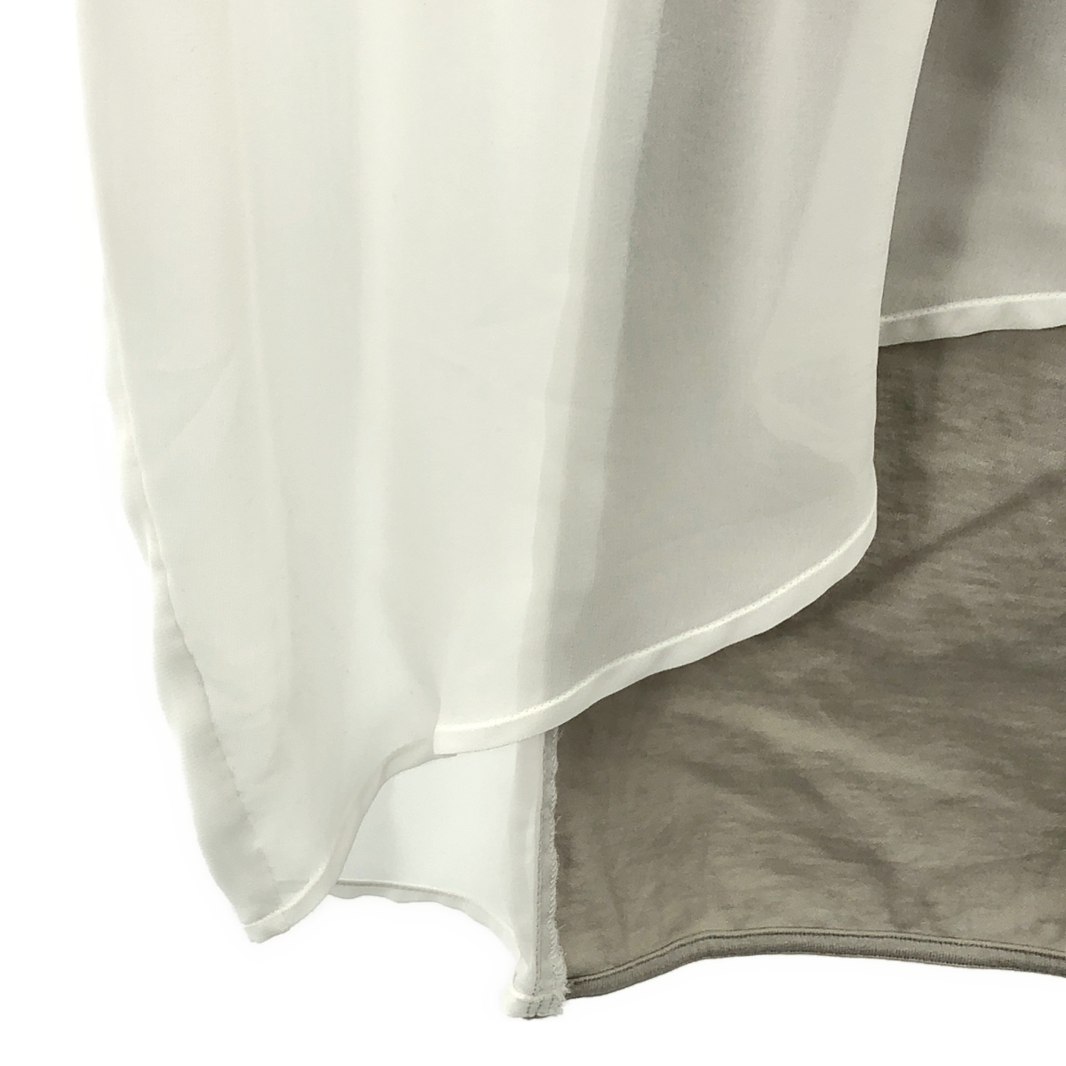 その他 ichi-percent / イチパーセント アシンメトリー フリンジ ブラウス