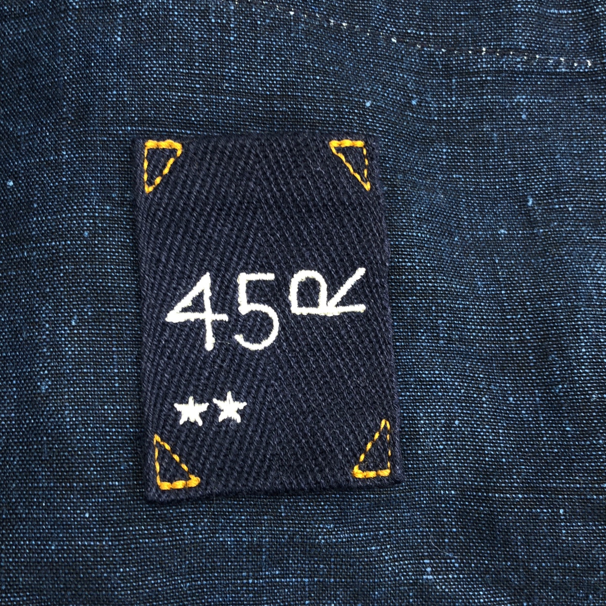 45r / フォーティファイブアール リネン インディゴ染め ジャケット