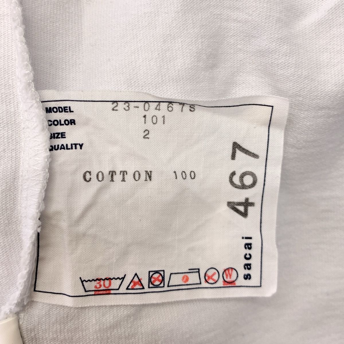 sacai / サカイ Eric Haze ONEKINDWORD L/S T-Shirt エリック・ヘイズ プリント レイヤード Tシャツ