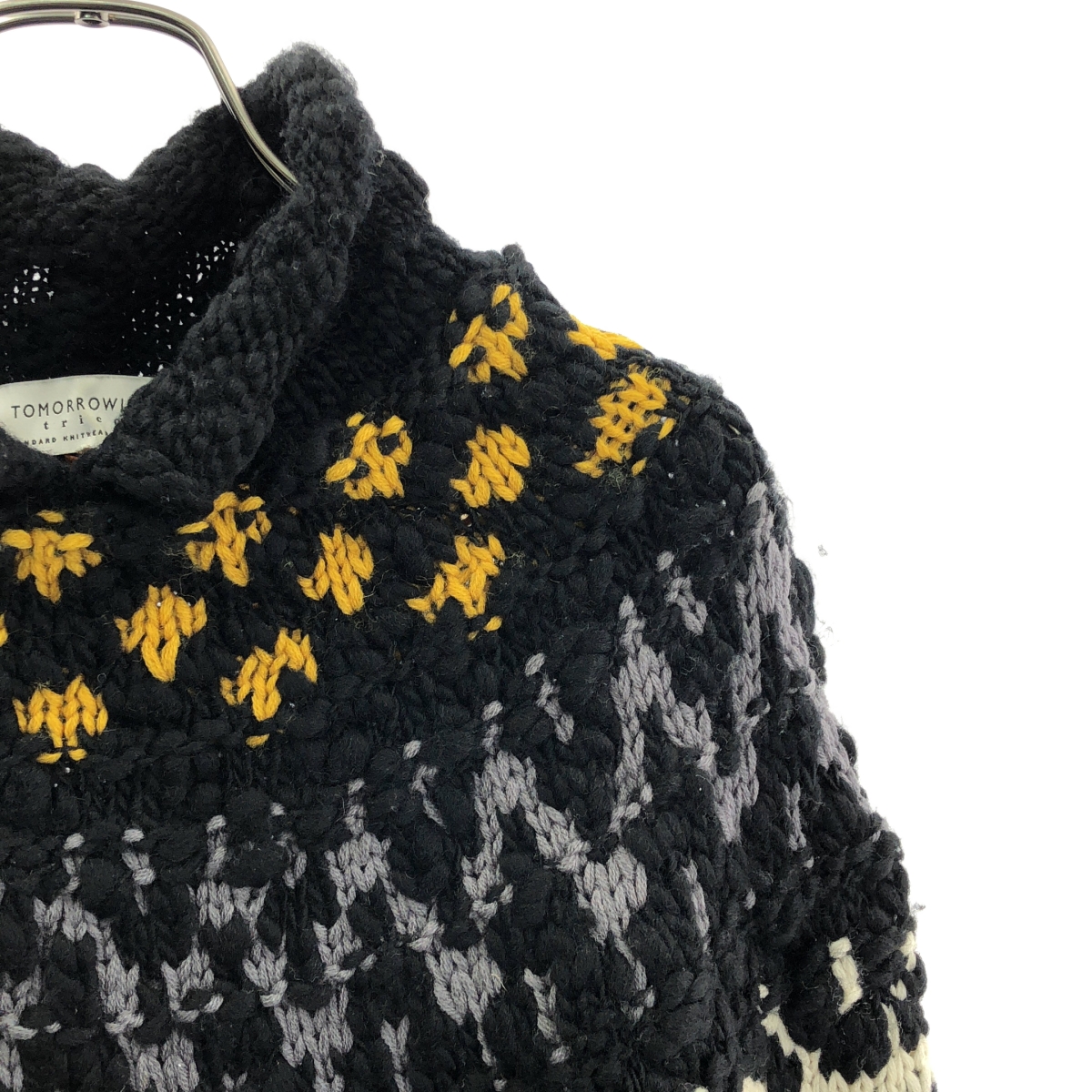 TOMORROWLAND tricot / トゥモローランドトリコ ウール ローゲージ ノルディック ニット