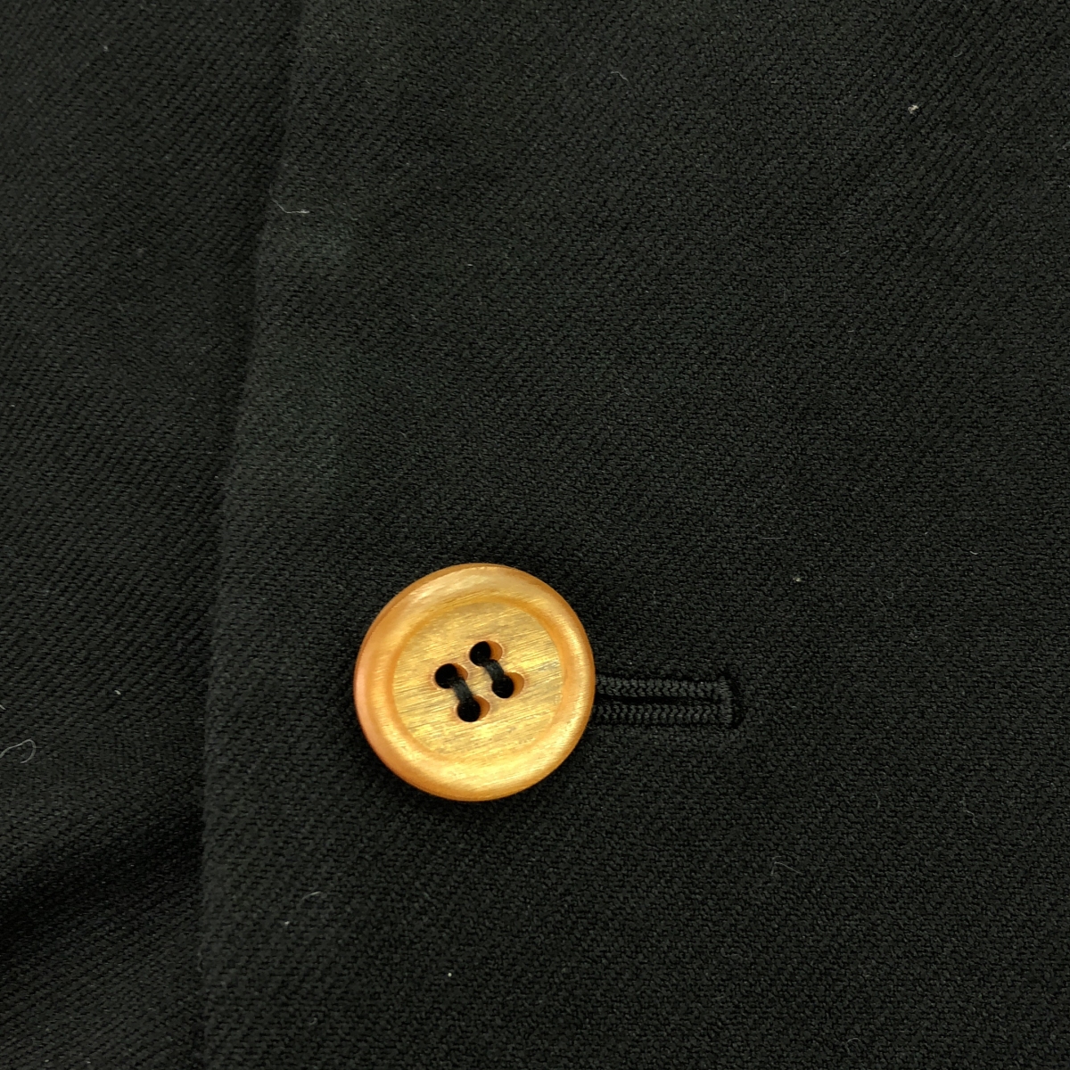 COMME des GARCONS COMME des GARCONS / コムコム ポリエステル 縮絨 丸襟 シングル オーバーコート