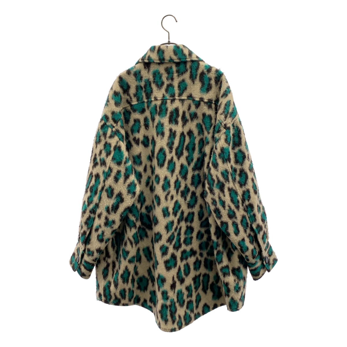 MM6 Maison Margiela / エムエムシックスメゾンマルジェラ ウール レオパード オーバーサイズ コクーンコート
