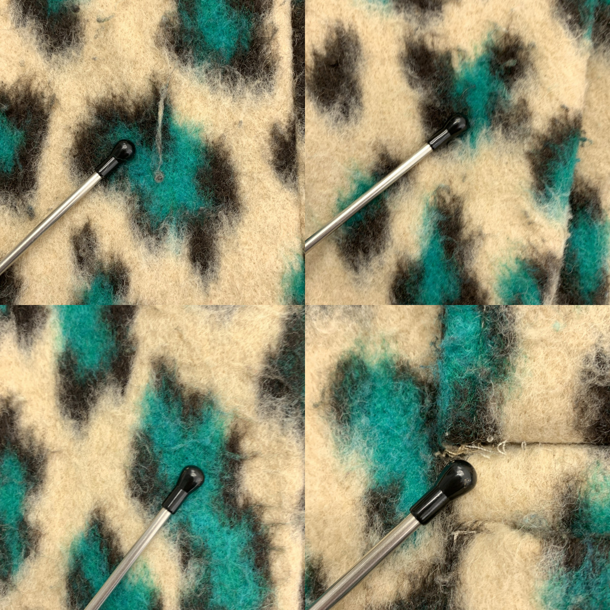 MM6 Maison Margiela / エムエムシックスメゾンマルジェラ ウール レオパード オーバーサイズ コクーンコート