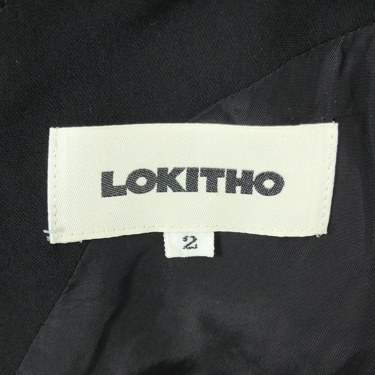 LOKITHO / ロキト 刺しゅう デザイン ドレス ワンピース