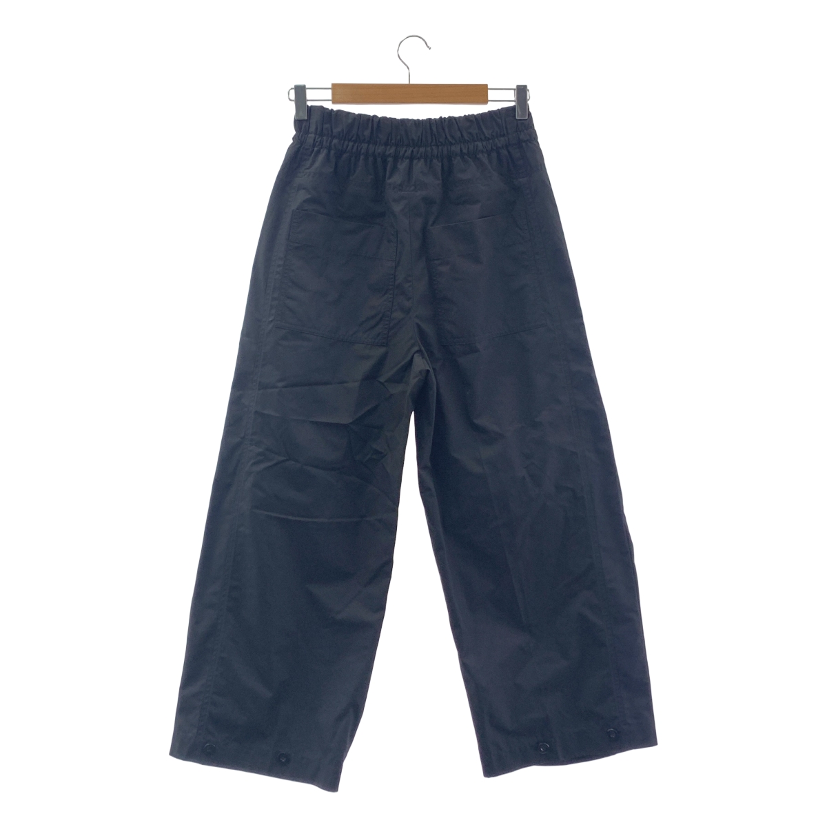 JIL SANDER / ジルサンダー TROUSER 68AW 30 FIT コットン タック ワイドパンツ