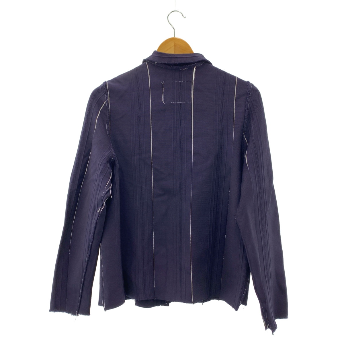 CAMIEL FORTGENS / カミエルフォートへンス RELIEF CARDIGAN ストライプ ニット カーディガン