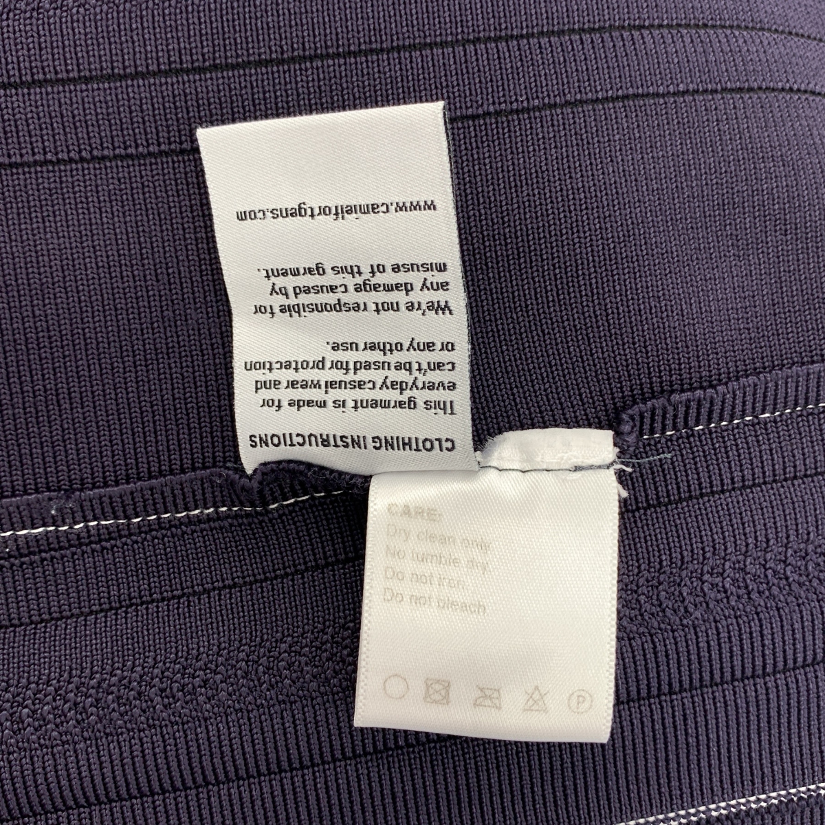 CAMIEL FORTGENS / カミエルフォートへンス RELIEF CARDIGAN ストライプ ニット カーディガン