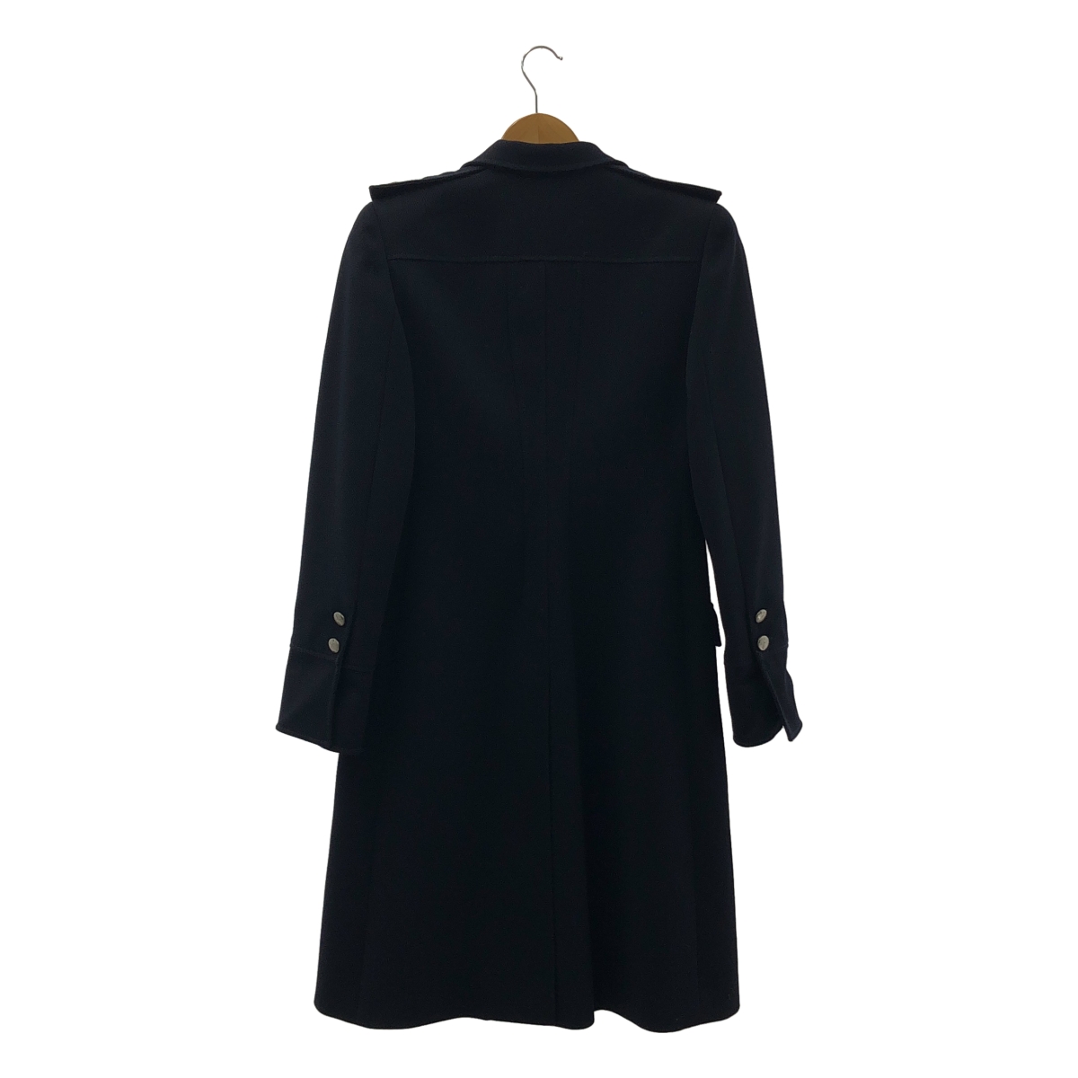 VALENTINO / ヴァレンティノ ウールツイル メタルボタン ミリタリーコート