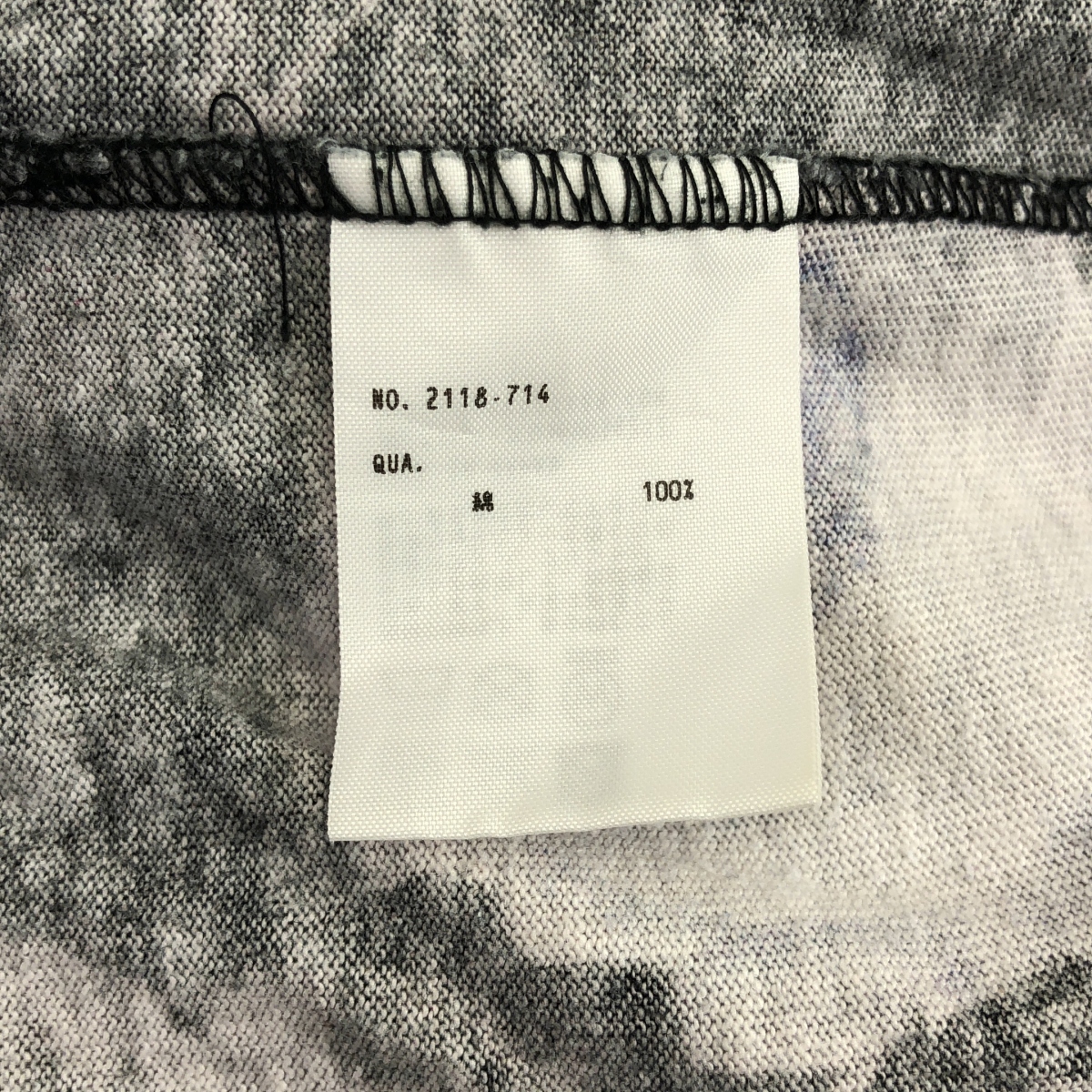 LAD MUSICIAN / ラッドミュージシャン INKJET FLOWER T-SHIRT オーバーサイズ Tシャツ