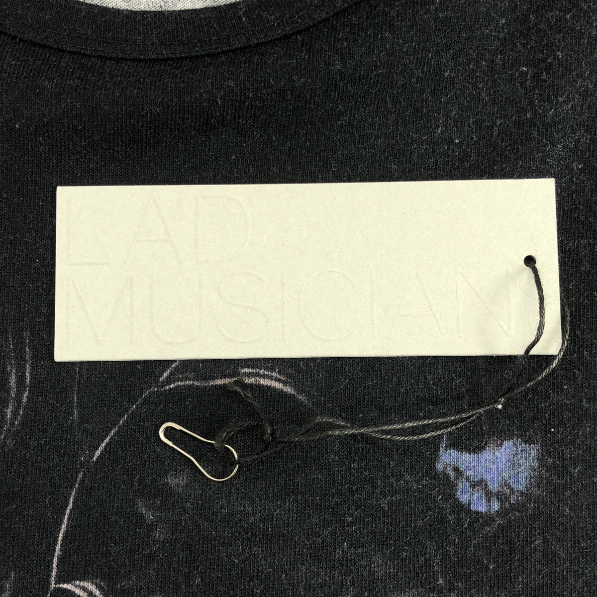 LAD MUSICIAN / ラッドミュージシャン INKJET FLOWER T-SHIRT オーバーサイズ Tシャツ