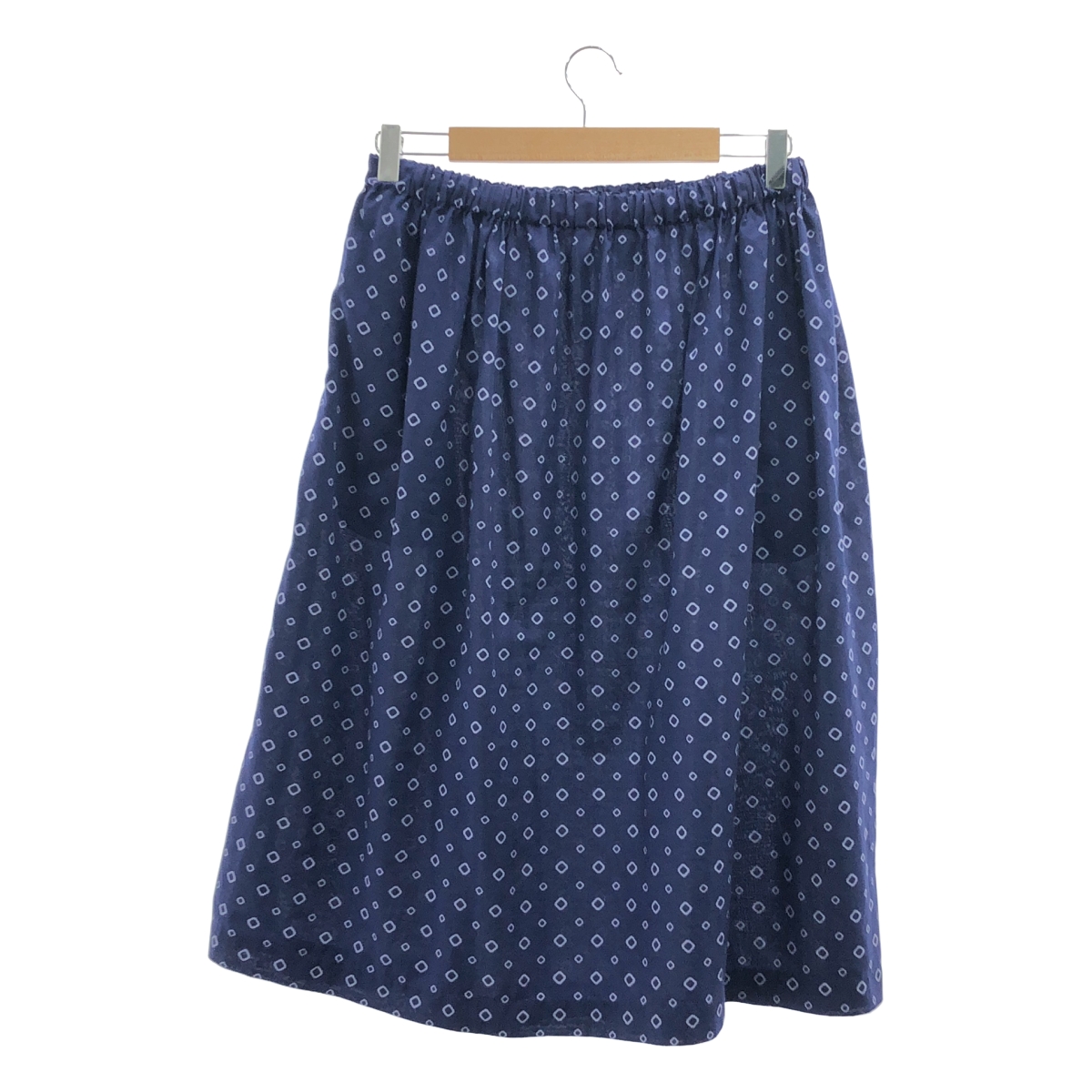 COMME des GARCONS COMME des GARCONS / コムコム ポリエステル 総柄 製品加工 ドローストリング スカート