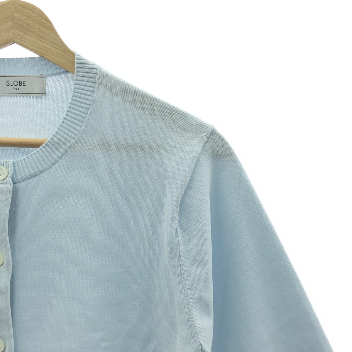 その他 《接触冷感/UV機能》FROSTYCOTTONクルーネックカーディガン