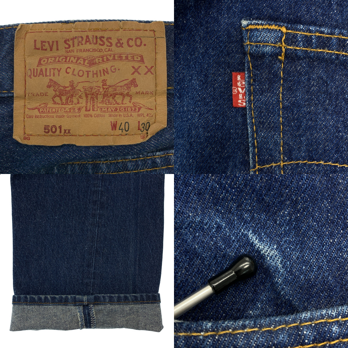 Levi's / リーバイス 501XX ボタン裏524 デニムパンツ