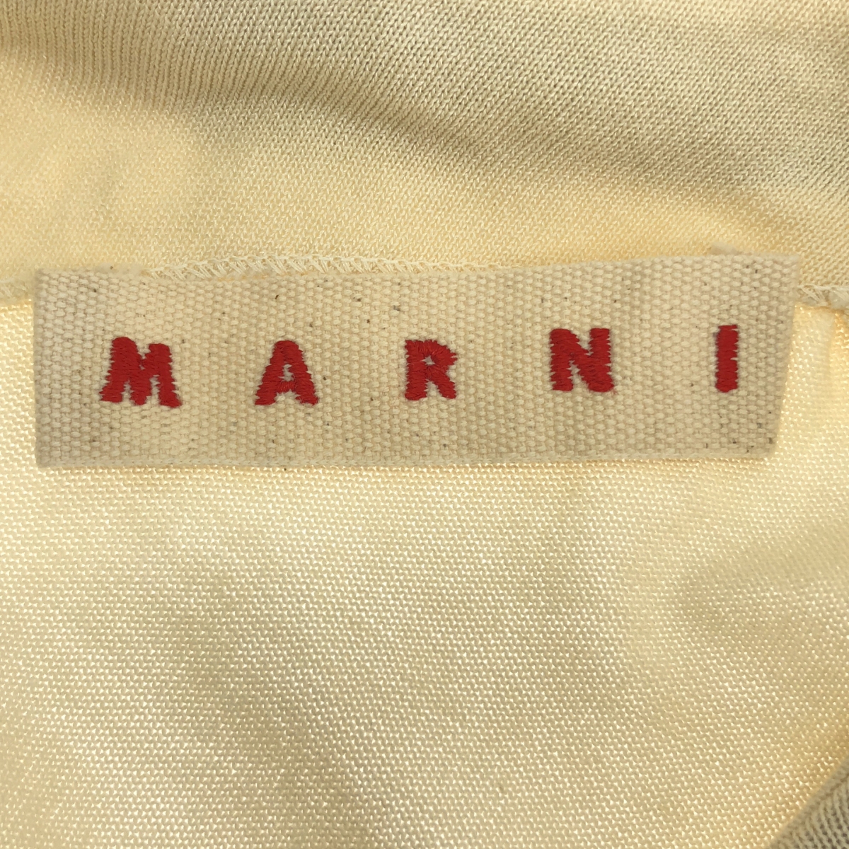 MARNI / マルニ バックリボン タックネック ニット プルオーバー