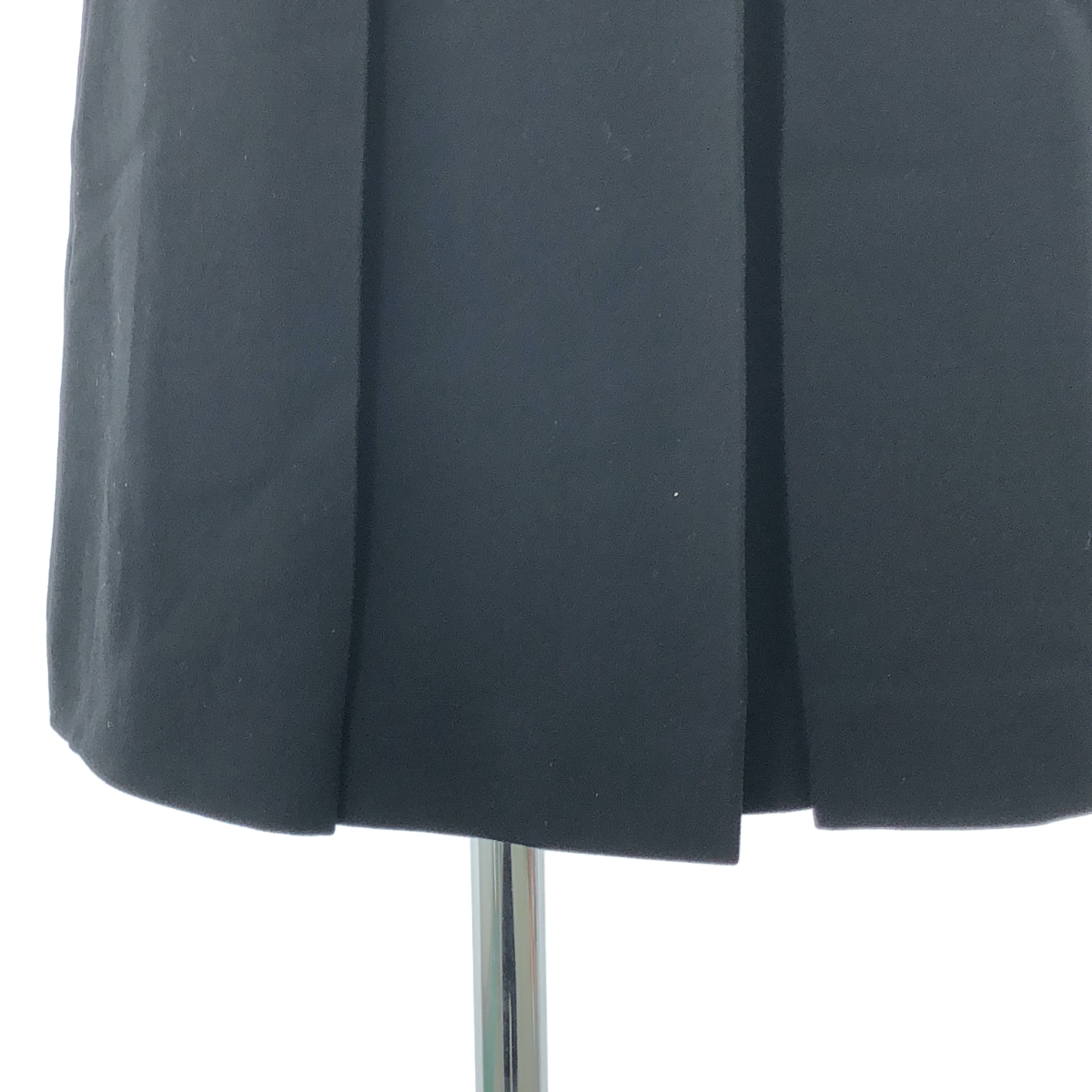 miu miu / ミュウミュウ ボタン タック スリーブレス ワンピース