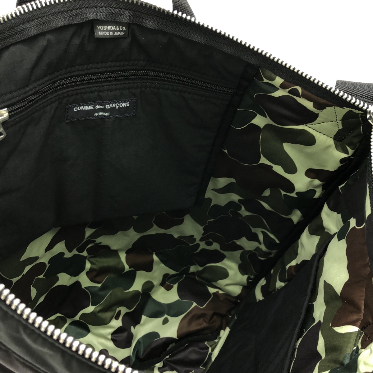 COMME des GARCONS HOMME / コムデギャルソンオム ×PORTER / ポーター コーデュラナイロン パッチワーク ショルダーバッグ